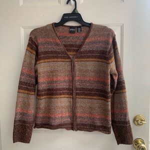 Erika Women's Multicolor Striped Cardigan